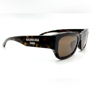 Balenciaga Tortoise Shell Sunglasses